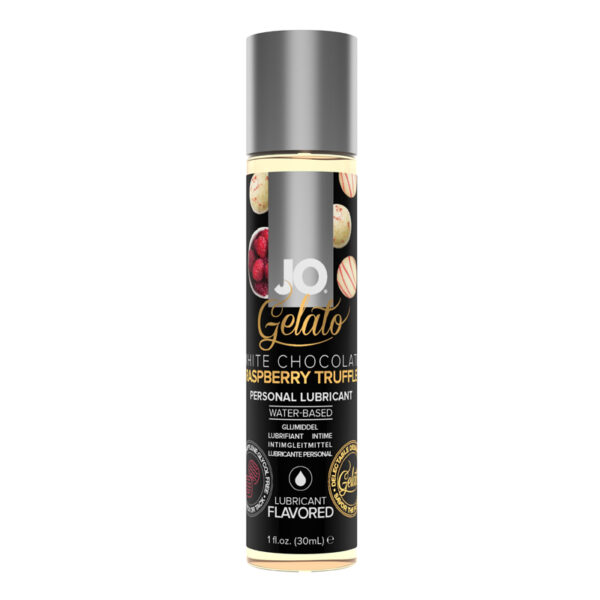 Jo Gelato White Chocolate Rasberry 1oz