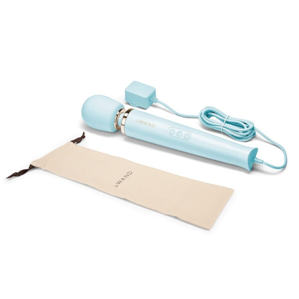 Le Wand Plug-In Vibrating Massager Blue