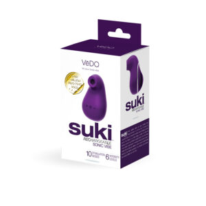 Vedo Suki Vibrating Sucker Deep Purple