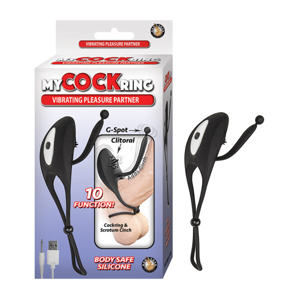 My Cockring Vibrating Pleasure Partner B
