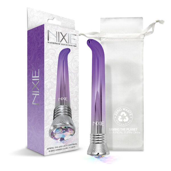 Nixie Jewel Ombre G-Spot 10X Purple Glo