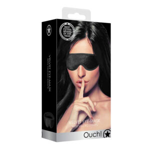 Ouch Velvet  Velcro Adjustable Eye Mask