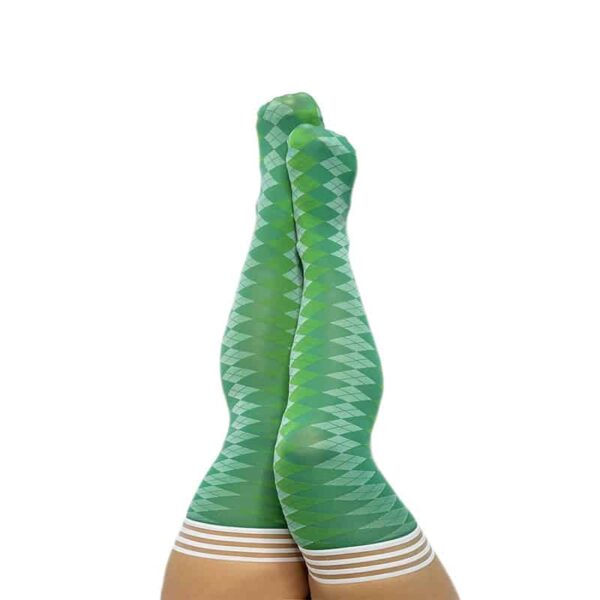 Kixies OPC Par 4 Green Argyle Size C