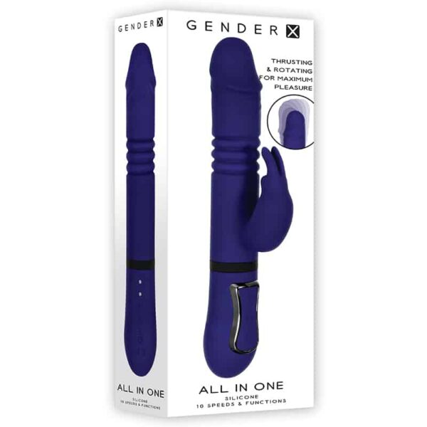 Gender X All In One Rechargeable Purple
