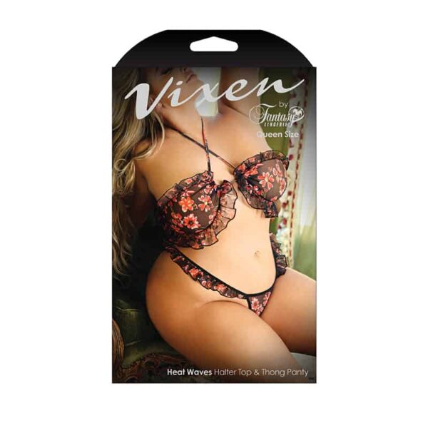 Vixen Heat Waves Floral Print Queen
