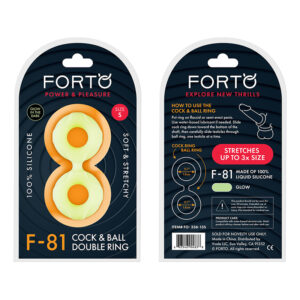 Forto F-81: Double Ring Liquid Si 44mm G