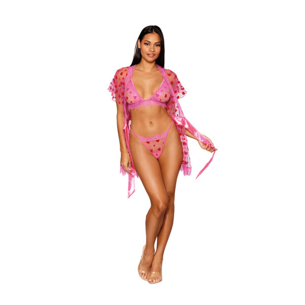 DG Robe, Bralette & G-String Peony S