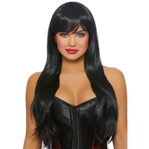DG Long Straight Wig Black
