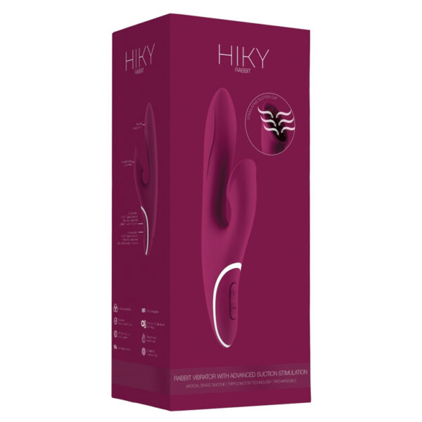 Hiky Rabbit Vibrator W/Adv Suction Pur