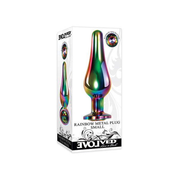 Evolved Rainbow Metal Plug Gem Small