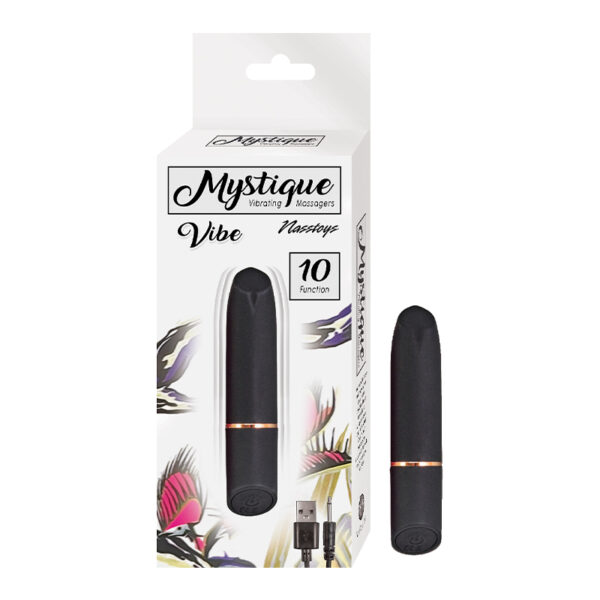 Mystique Vibrating Massagers Black