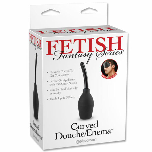 FF Curved Douche/Enema Black
