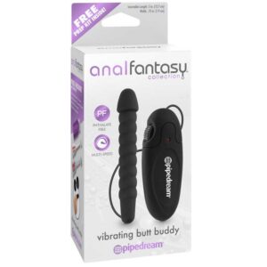AFC Remote Vibrating Butt Buddy Blk