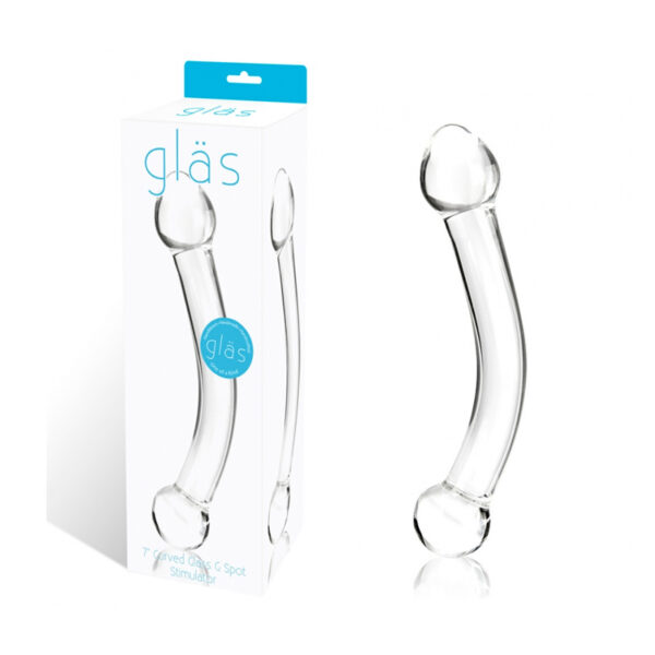 Glas 7in Curved Glass G Spot Stimulator
