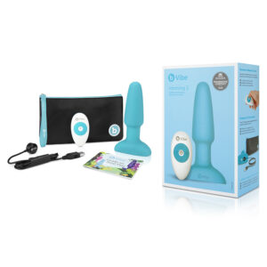 b-Vibe Rimming Anal Plug Teal
