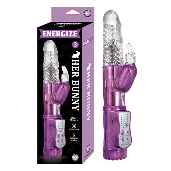 Energize Her Bunny 3 Purple
