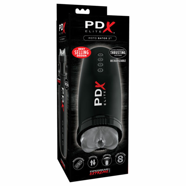 PDX Elite Motobator2 Masturb Clear/Black