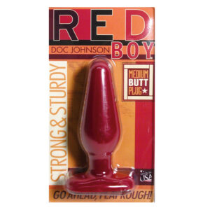 Rear Assets Metal Anal Plug Medium Pink