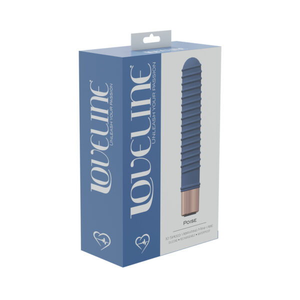 LoveLine Poise 10 Speed Mini-Vibe BluGry