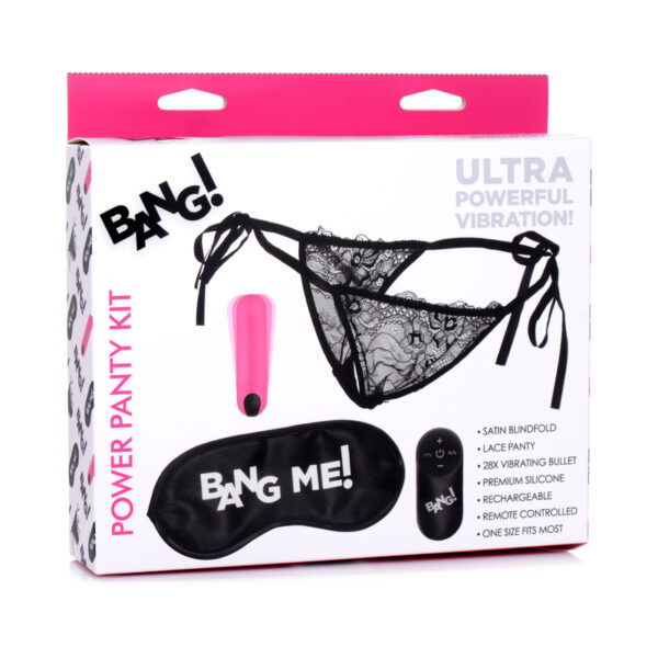 BANG! Power Panty Lace 3pc Kit Pink